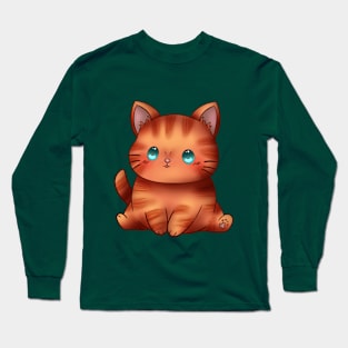 kitty red Long Sleeve T-Shirt